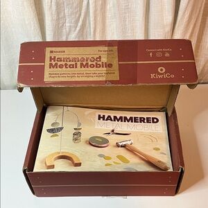 KiwiCo Maker Crate Hammered Metal Mobile Kit